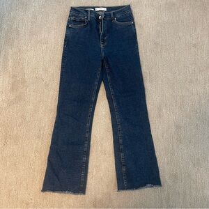 Mango cropped Jeans - Classic Denim